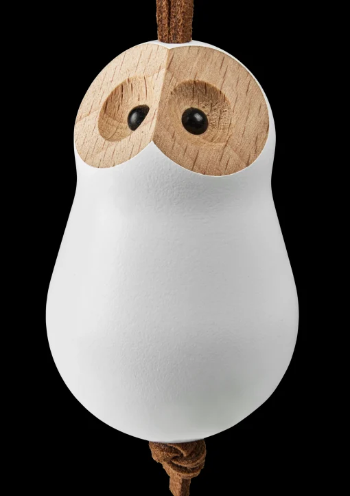 Rosendahl Forest Tales Ugle Ø4 cm blank hvit - Kjøp her - Rosendahl