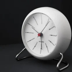 Arne Jacobsen Clocks Bankers Bordur Ø11 cm hvit