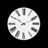 Arne Jacobsen Clocks Roman Veggur Ø29 cm hvit/sort
