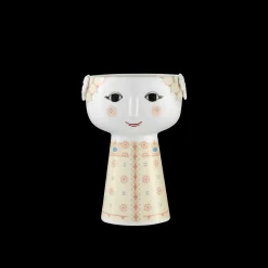 Bjørn Wiinblad Eva Vase H15 soft yellow