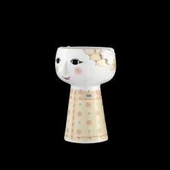 Bjørn Wiinblad Eva Vase H15 soft yellow