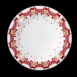 Bjørn Wiinblad Guirlande Juletallerken Ø20 cm rød