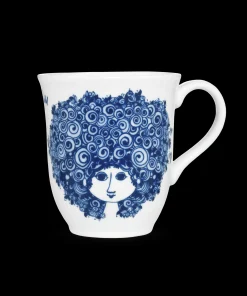 Bjørn Wiinblad Rosalinde Krus 35 cl blå