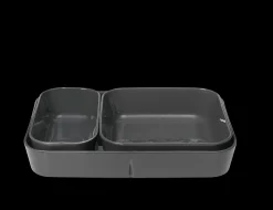 Grand Cru Ovnfaste Fat 3 stk. Grå – Porselen