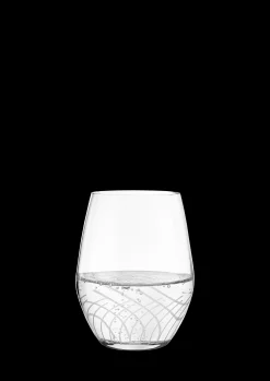 Holmegaard Cabernet Lines Vannglass 25 cl klar 2 stk.