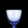 Holmegaard Flow Glass med stett 35 cl mørk blå - Kjøp nå