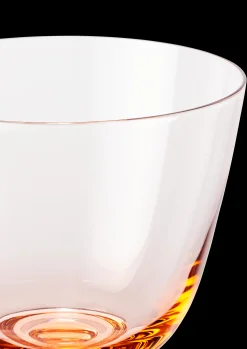 Holmegaard Flow Glass med stett 35 cl champagne - Kjøp her