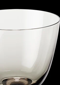 Holmegaard Flow Glass med stett 35 cl smoke - Kjøp her