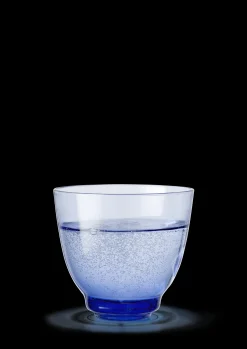 Holmegaard Flow Vannglass 35 cl mørk blå - Kjøp nå