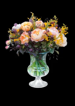 Holmegaard Old English Vase H24 klar