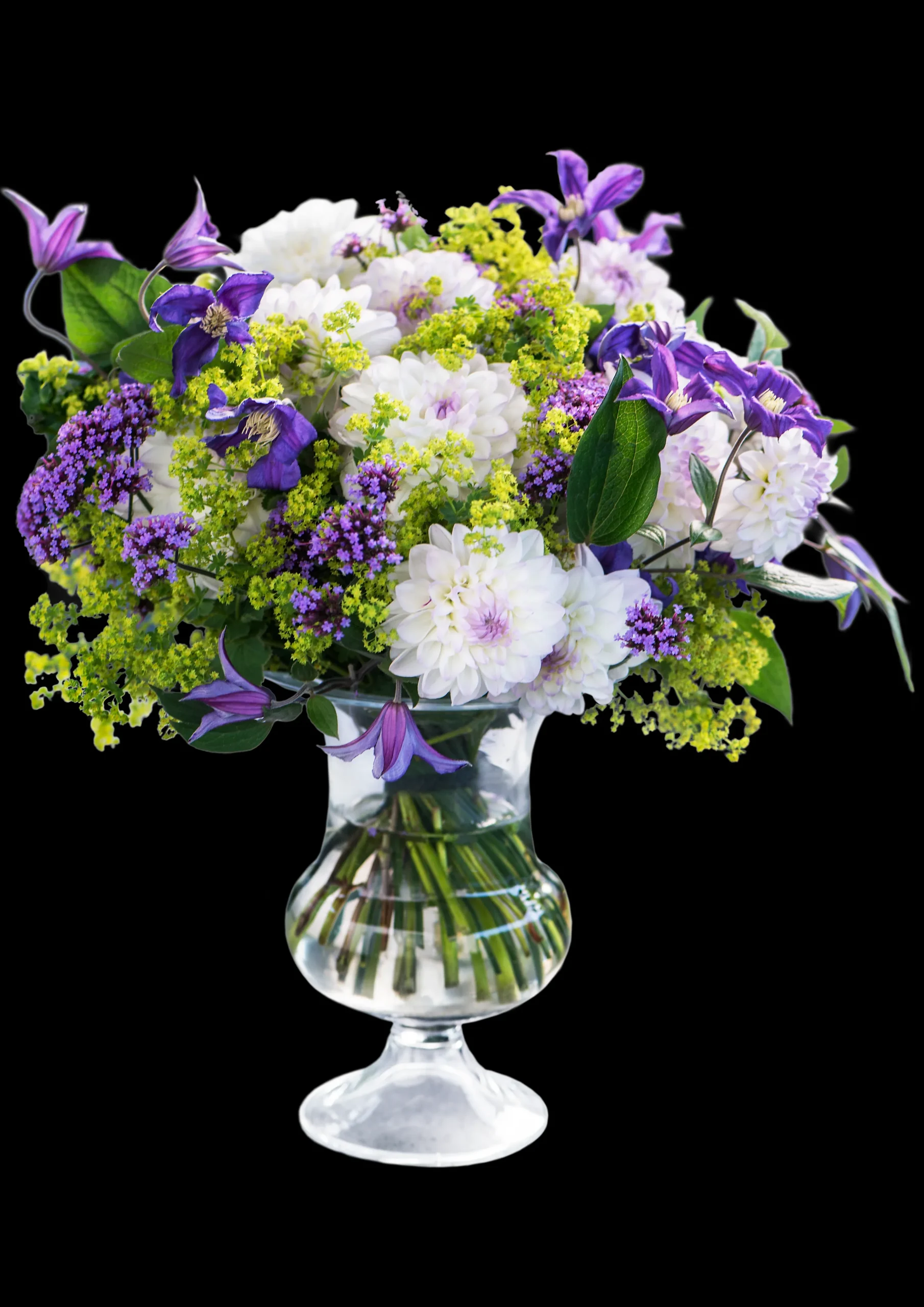 Holmegaard Old English Vase H24 klar