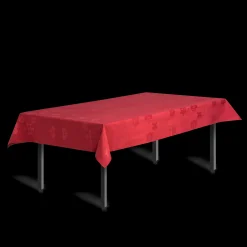 Holmegaard Textiles Natale Damaskduk 150x370 cm rød