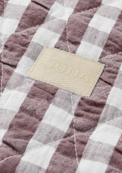 JUNA Bæk&Bølge Dalila Toiletbag 20x14 cm Chocolate/Hvit