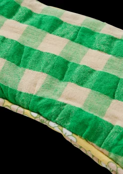 JUNA Bæk&Bølge Dodo Sovemaske grønn/sand – Rosendahl.com