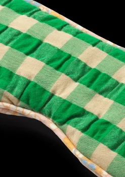 JUNA Bæk&Bølge Dodo Sovemaske grønn/sand – Rosendahl.com