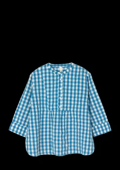 JUNA Bæk&Bølge Irene shirt S/M blå/bjørk