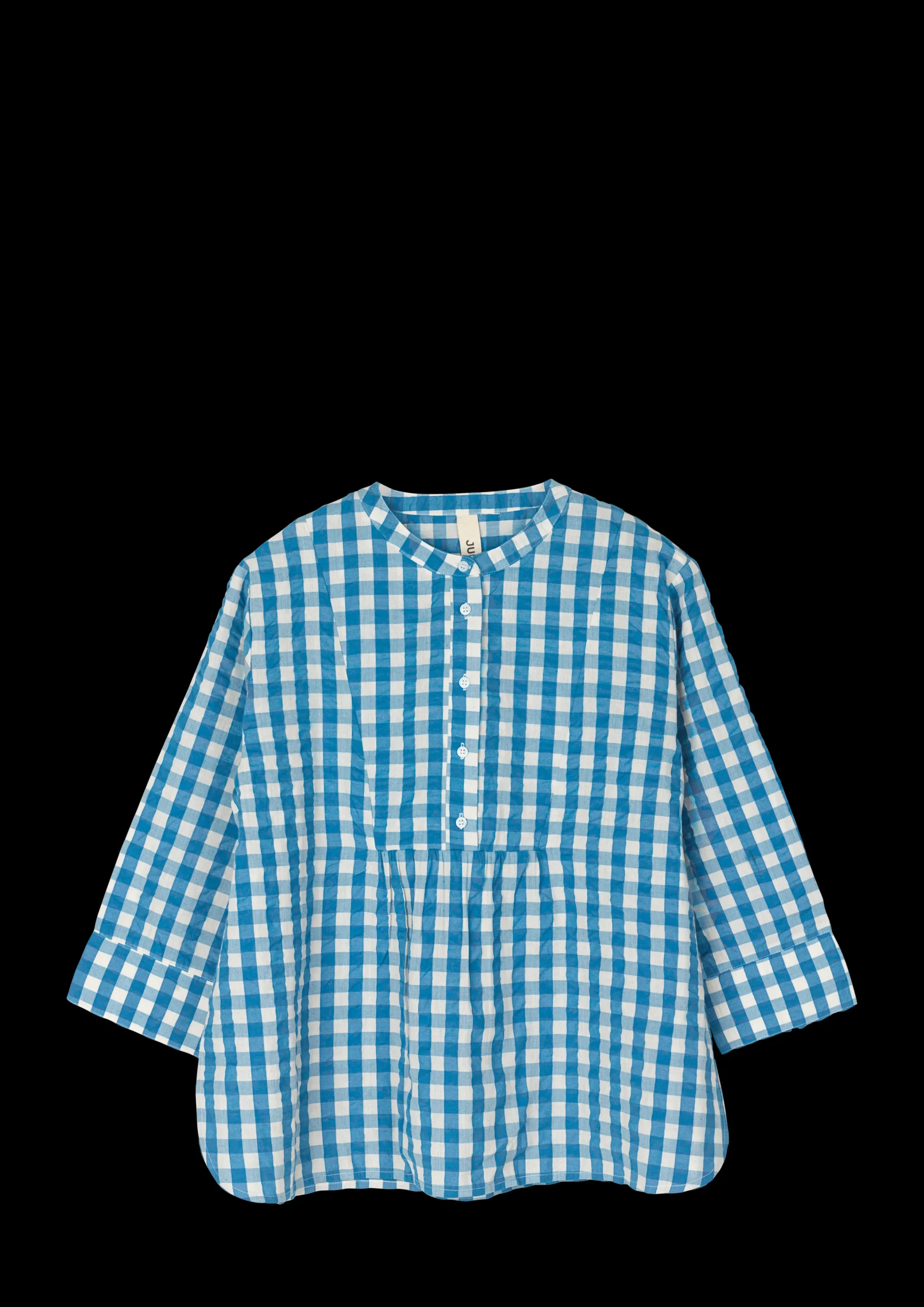 JUNA Bæk&Bølge Irene shirt S/M blå/bjørk