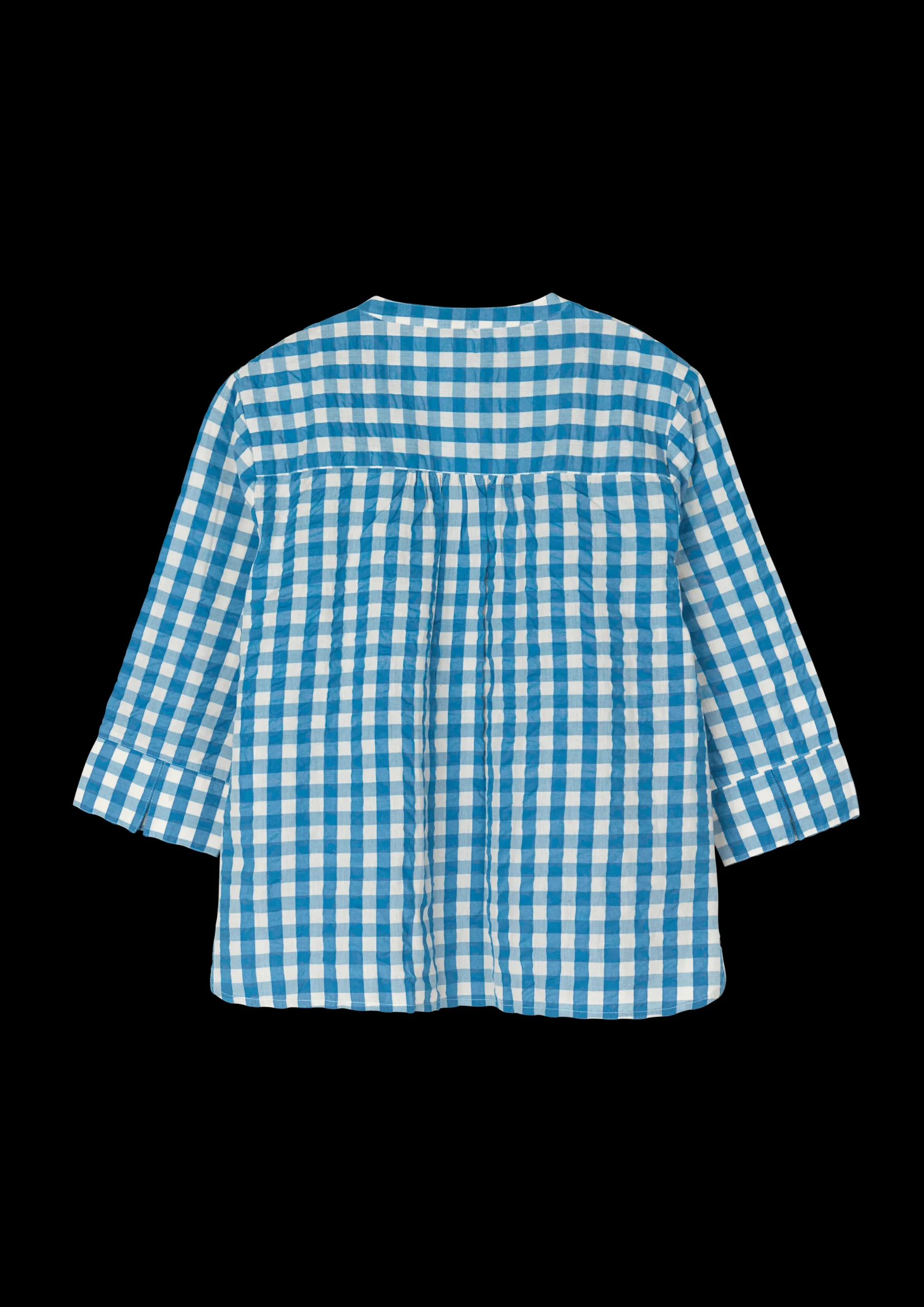 JUNA Bæk&Bølge Irene shirt S/M blå/bjørk