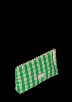 JUNA Bæk&Bølge Nola sminkeveske grønn/sand – Rosendahl.com