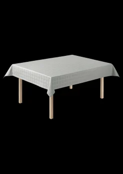 JUNA Brick Damaskduk 150x220 cm grå