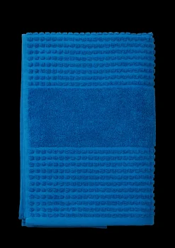 JUNA Check Håndkle 70x140 cm blå