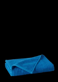 JUNA Check Håndkle 70x140 cm blå