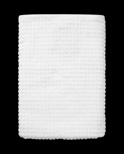 JUNA Check Håndkle 70x140 cm hvit