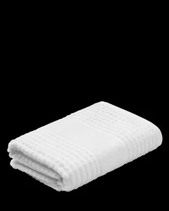 JUNA Check Håndkle 50x100 cm hvit