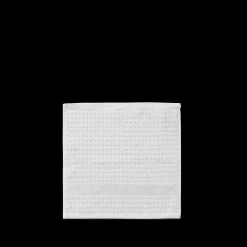 JUNA Check Vaskeklut 30x30 cm lys grå