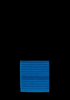 JUNA Check Vaskeklut 30x30 cm blå