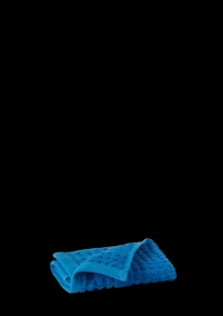 JUNA Check Vaskeklut 30x30 cm blå