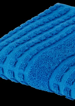 JUNA Check Vaskeklut 30x30 cm blå