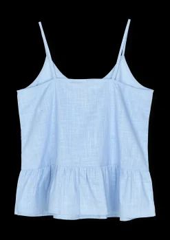 JUNA Monochrome Liv chemise i lyseblått str. S/M – Kjøp her