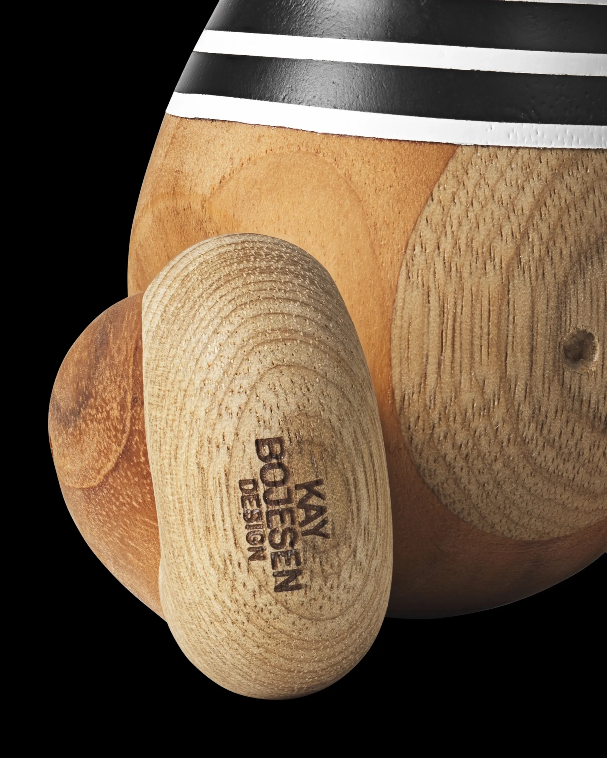 Kay Bojesen Ape x Nørgaard paa Strøget medium sort/hvit