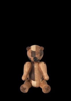 Kay Bojesen Bjørn Reworked Anniversary liten mixed wood