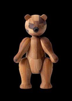 Kay Bojesen Bjørn Reworked Anniversary medium mixed wood