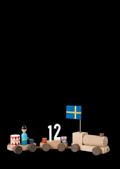 Kay Bojesen bursdagstog, svensk, eik/røkt eik – Kjøp her