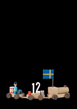 Kay Bojesen bursdagstog, svensk, eik/røkt eik – Kjøp her