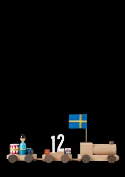 Kay Bojesen bursdagstog, svensk, eik/røkt eik – Kjøp her