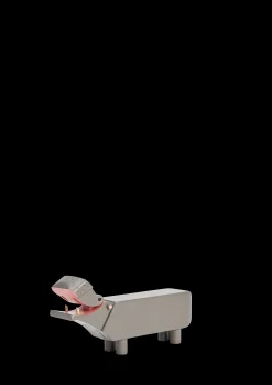 Kay Bojesen Flodhest liliput grå