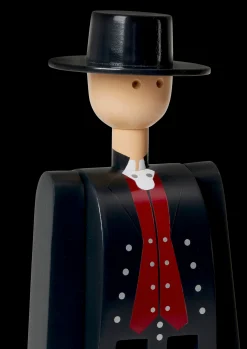 Kay Bojesen Norsk Bunad Mann sort/rød/hvit - Kjøb her