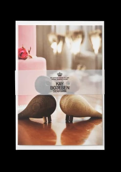 Kay Bojesen Postcard Lovebirds A6 eik/røkt eik 1 stk.