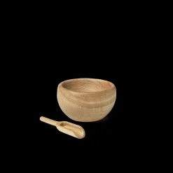 Kay Bojesen Saltkar med skje Ø7 cm eik