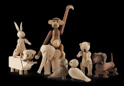 Kay Bojesen Sangfugl Alfred eik/røkt eik