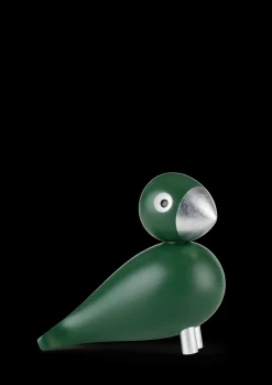 Kay Bojesen Sangfugl Georg grønn/sølv