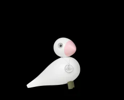 Kay Bojesen Sangfugl Love H15.5 cm hvit/rosa - Kjøp her