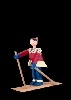 Kay Bojesen Skiløper Datti, jente multi