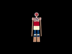 Kay Bojesen Skiløper Datti, jente multi