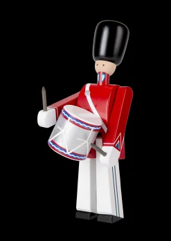 Kay Bojesen Tivoli Trommeslager liten rød/hvit - Kjøp her