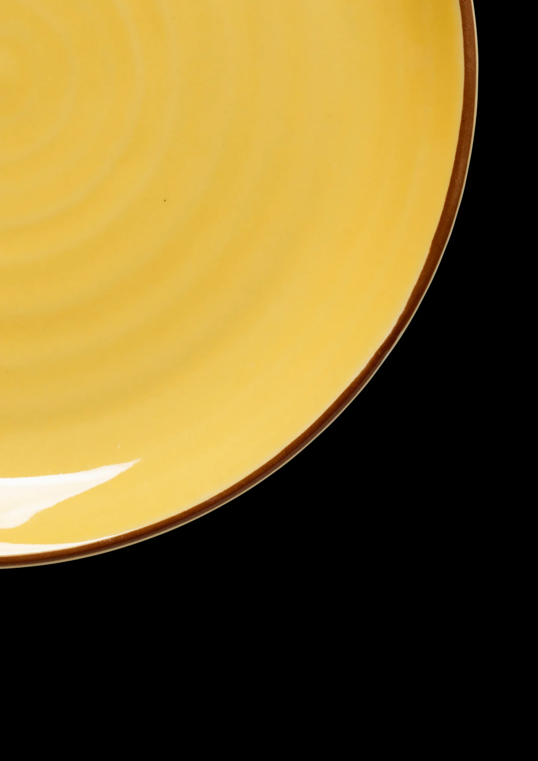 Kähler Colore Tallerken Ø19 cm saffron yellow